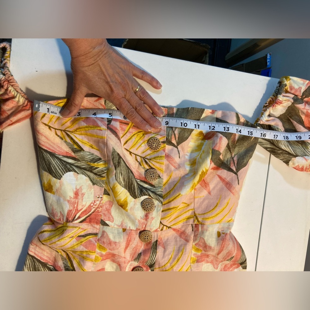 Joie Multicolor Off-Shoulder Dress - Picture 12 of 15